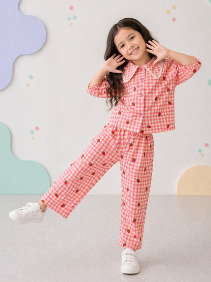 Strawberry Picnic Co-ord Set