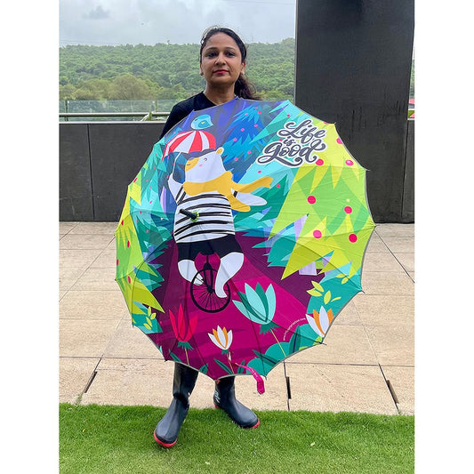 KellyJo & Starsy Small Rain & All Season Umbrella for Teens and Adults - Little Surprise BoxKellyJo & Starsy Small Rain & All Season Umbrella for Teens and Adults