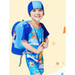 Kids Round Dinosaur, waterproof Swimming Bag/Beach Bag - Little Surprise BoxKids Round Dinosaur, waterproof Swimming Bag/Beach Bag