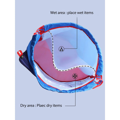Kids Round Dinosaur, waterproof Swimming Bag/Beach Bag - Little Surprise BoxKids Round Dinosaur, waterproof Swimming Bag/Beach Bag
