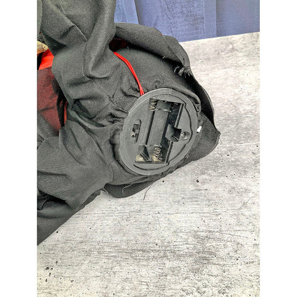 Scary Black Vibrating Ghost with Light & Sound