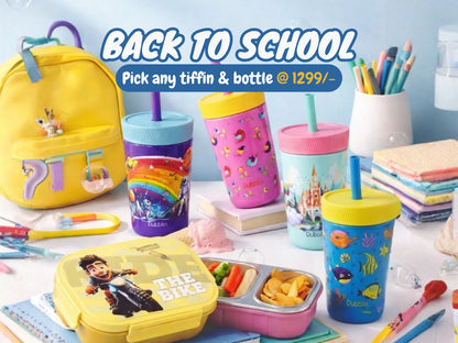 MICKY/PASSION Lunch Box & Sipper Set