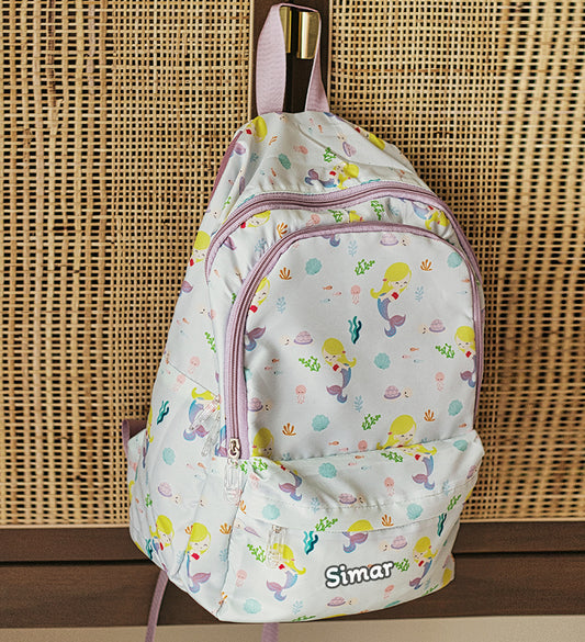 Printed Backpack