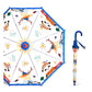 Panda Police Transparent Style Blue Umbrella for Kids - Little Surprise BoxPanda Police Transparent Style Blue Umbrella for Kids