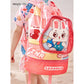 Pink Rabbit Face, Waterproof Swimming Bag/ Beach Bag - Little Surprise BoxPink Rabbit Face, Waterproof Swimming Bag/ Beach Bag