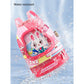 Pink Rabbit Face, Waterproof Swimming Bag/ Beach Bag - Little Surprise BoxPink Rabbit Face, Waterproof Swimming Bag/ Beach Bag