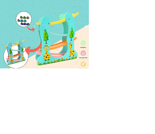 Wooden Ramp Race Baby & Toddler