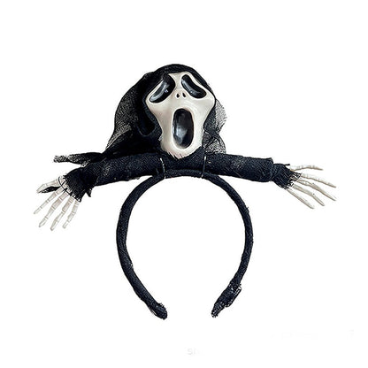 Scary Ghost LED Light & Sound Headband