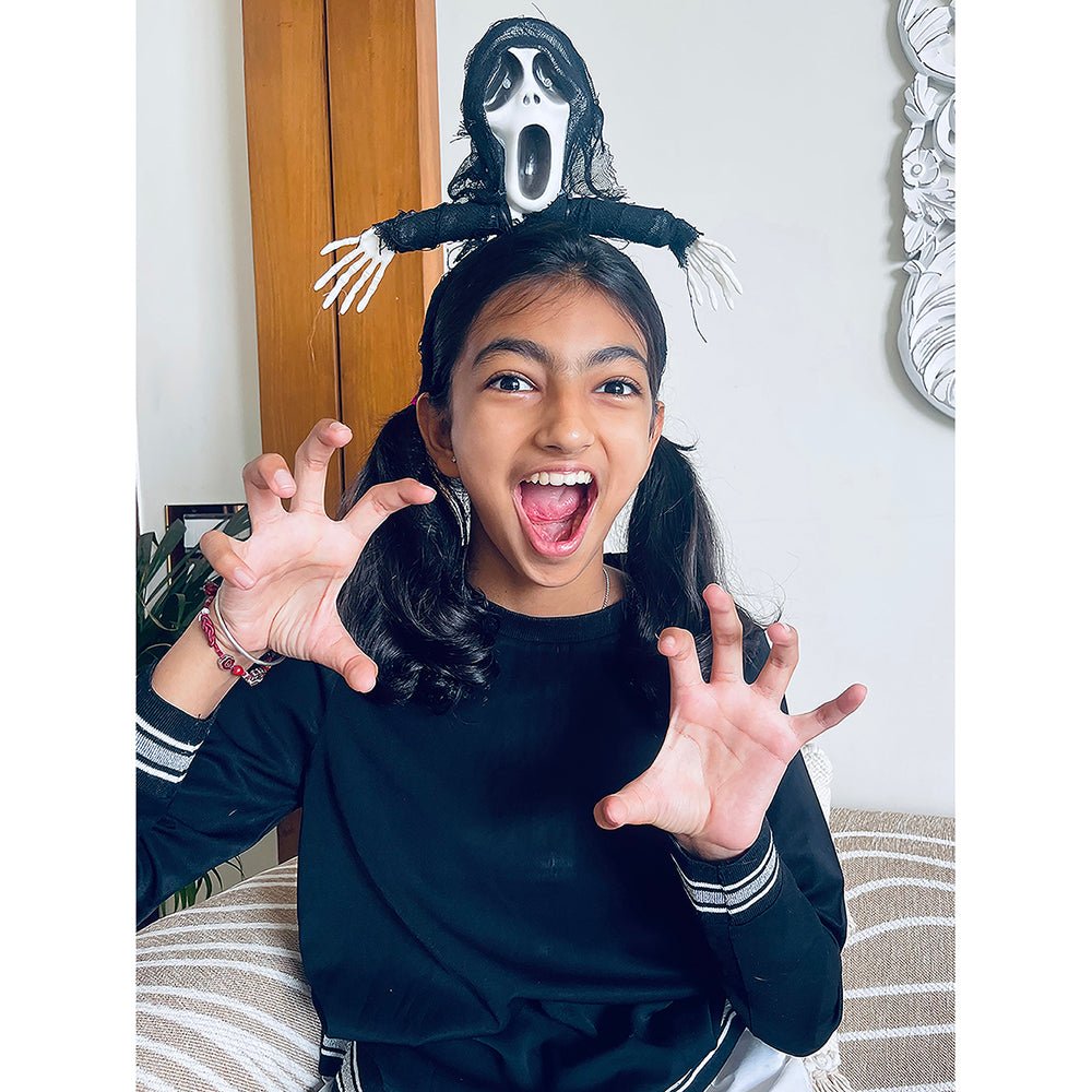 Scary Ghost LED Light & Sound Headband