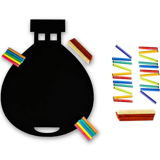 iLearnNGrow Hot Air Balloon Black Board – Kids Blackboard for Creative Learning & Drawing