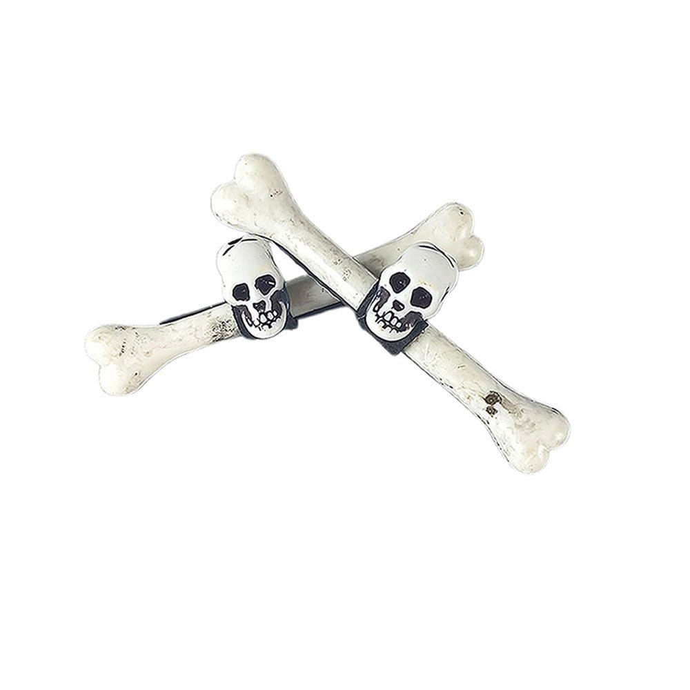 Skull & Bone Hair Clip
