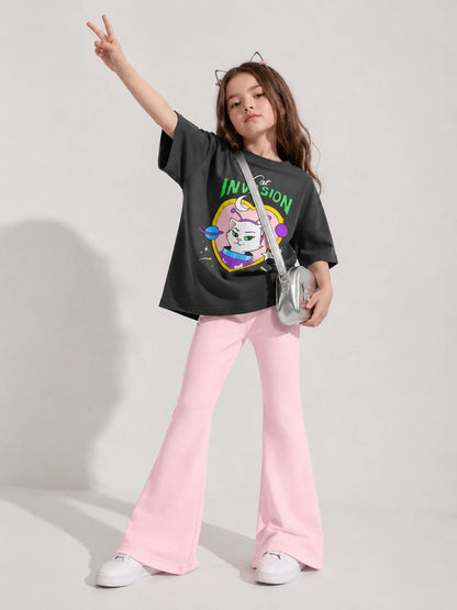 Cat Invasion Bootcutpant Set