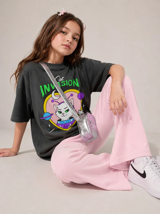 Cat Invasion Bootcutpant Set