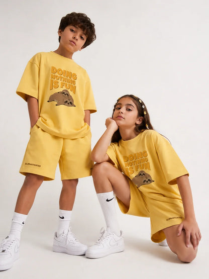 Doing Nothing Is Fun Oversized Cord Set