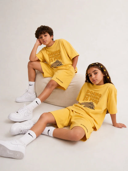 Doing Nothing Is Fun Oversized Cord Set