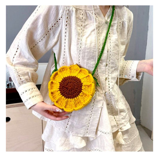 Sunflower Bag Crochet Bag