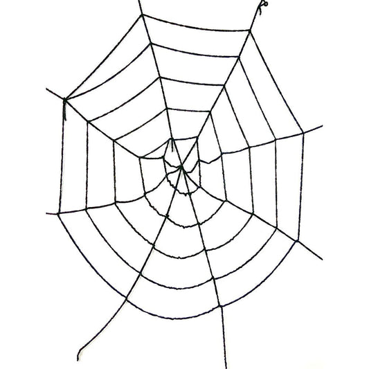 Black Spider Web – 4 ft