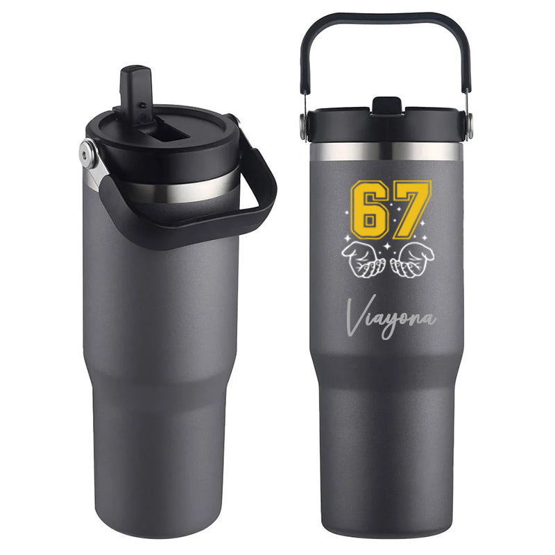 Tumbler With Handle (900 ML)