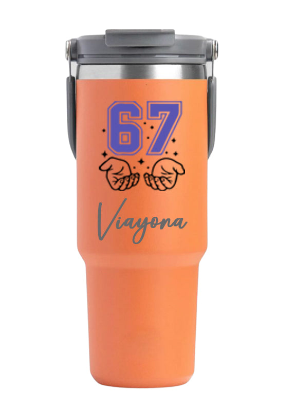 Tumbler With Handle (900 ML)