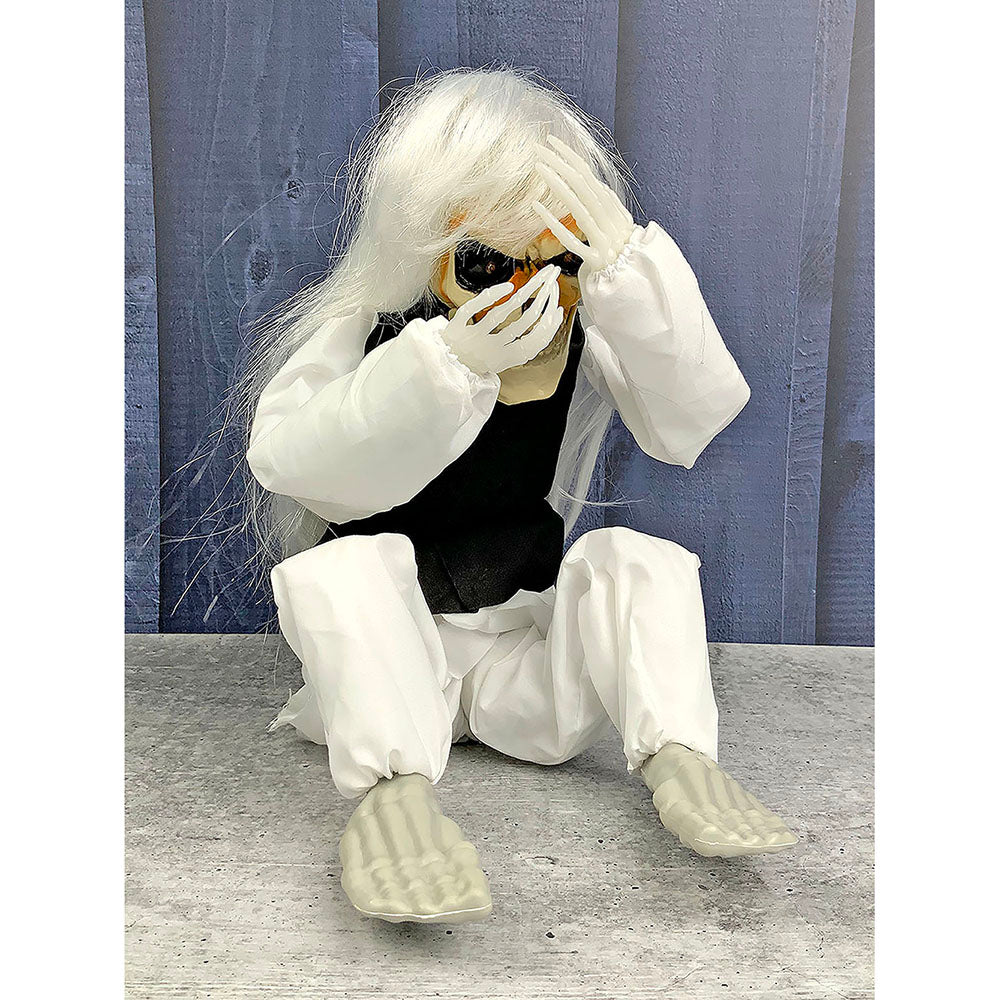 White Crying Ghost Halloween Decor