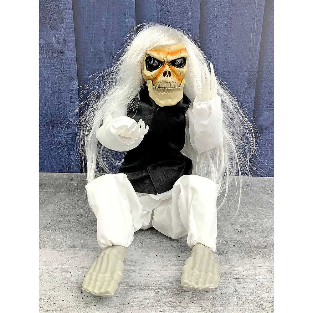 White Crying Ghost Halloween Decor