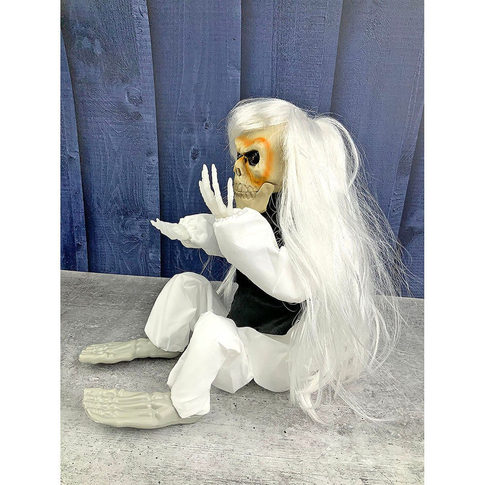 White Crying Ghost Halloween Decor
