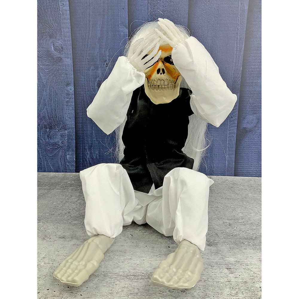 White Crying Ghost Halloween Decor