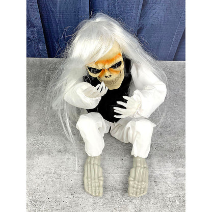 White Crying Ghost Halloween Decor