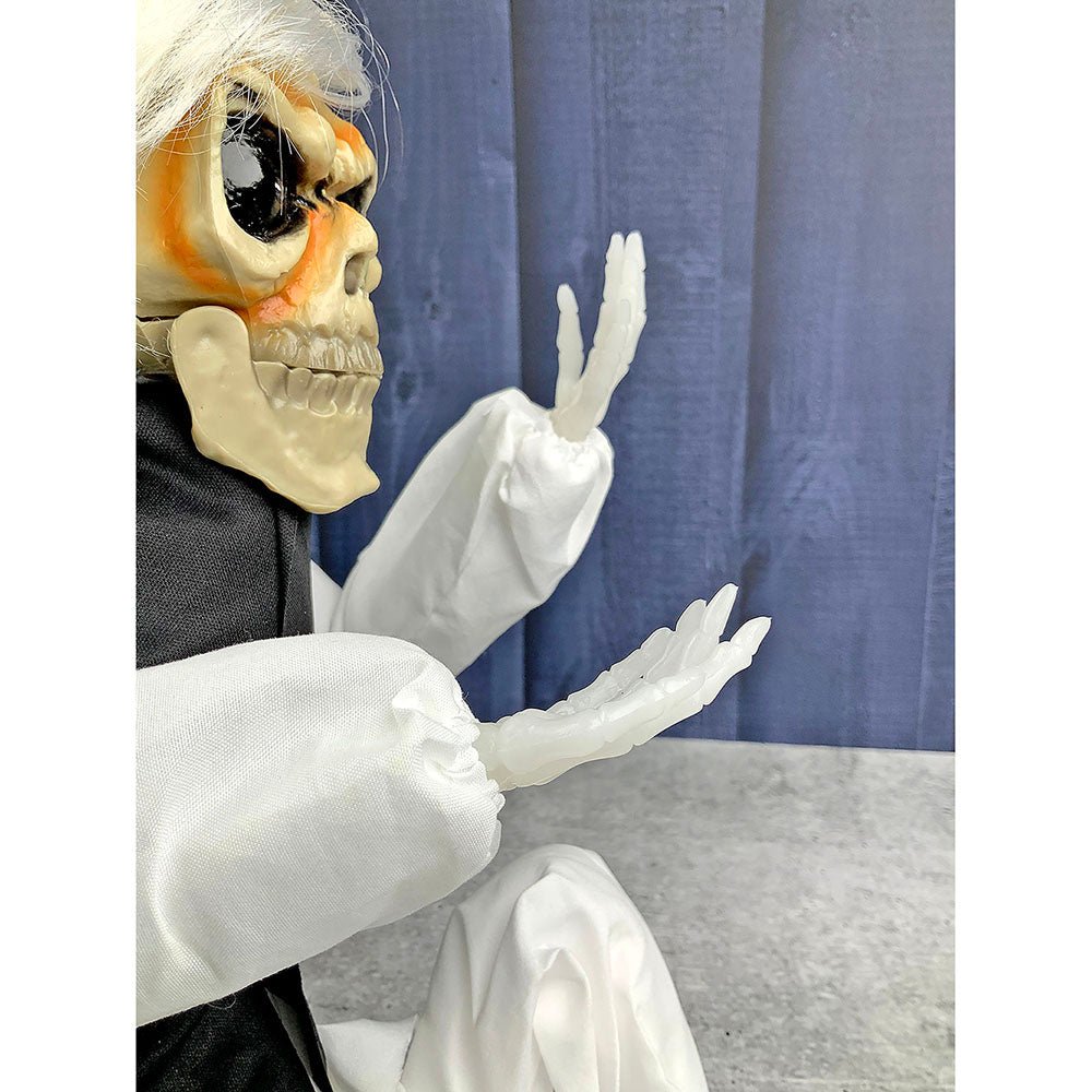 White Crying Ghost Halloween Decor