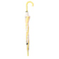 Yellow Translucent Brave Spirit Kelly Jo Teddy print, Rain and All-season Umbrella for Kids & Adults - Little Surprise BoxYellow Translucent Brave Spirit Kelly Jo Teddy print, Rain and All-season Umbrella for Kids & Adults