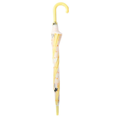 Yellow Translucent Brave Spirit Kelly Jo Teddy print, Rain and All-season Umbrella for Kids & Adults - Little Surprise BoxYellow Translucent Brave Spirit Kelly Jo Teddy print, Rain and All-season Umbrella for Kids & Adults